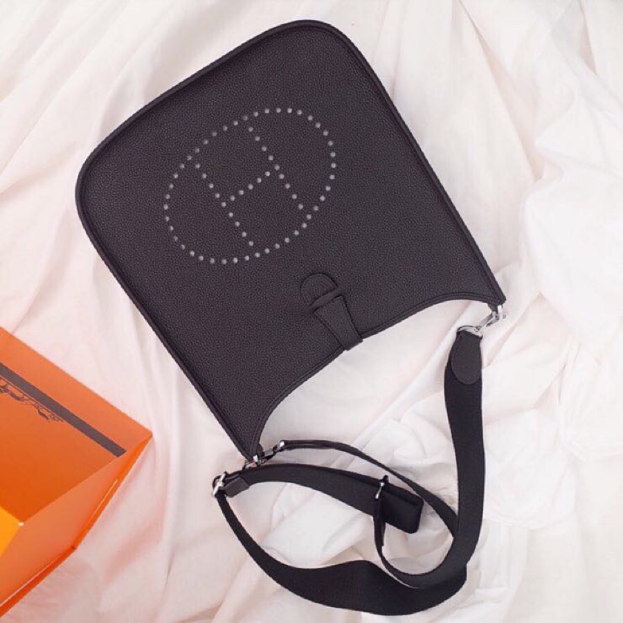 에르메스 에블린29 블랙 은장